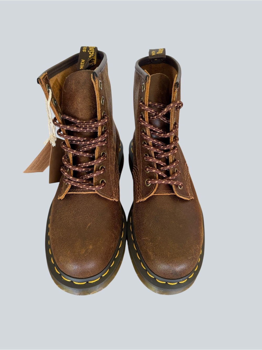 Dr. Martens NEW Unisex 1460 SR Brown Lace Up Boot Size 6 or 4 #267020 - Picture 2 of 9